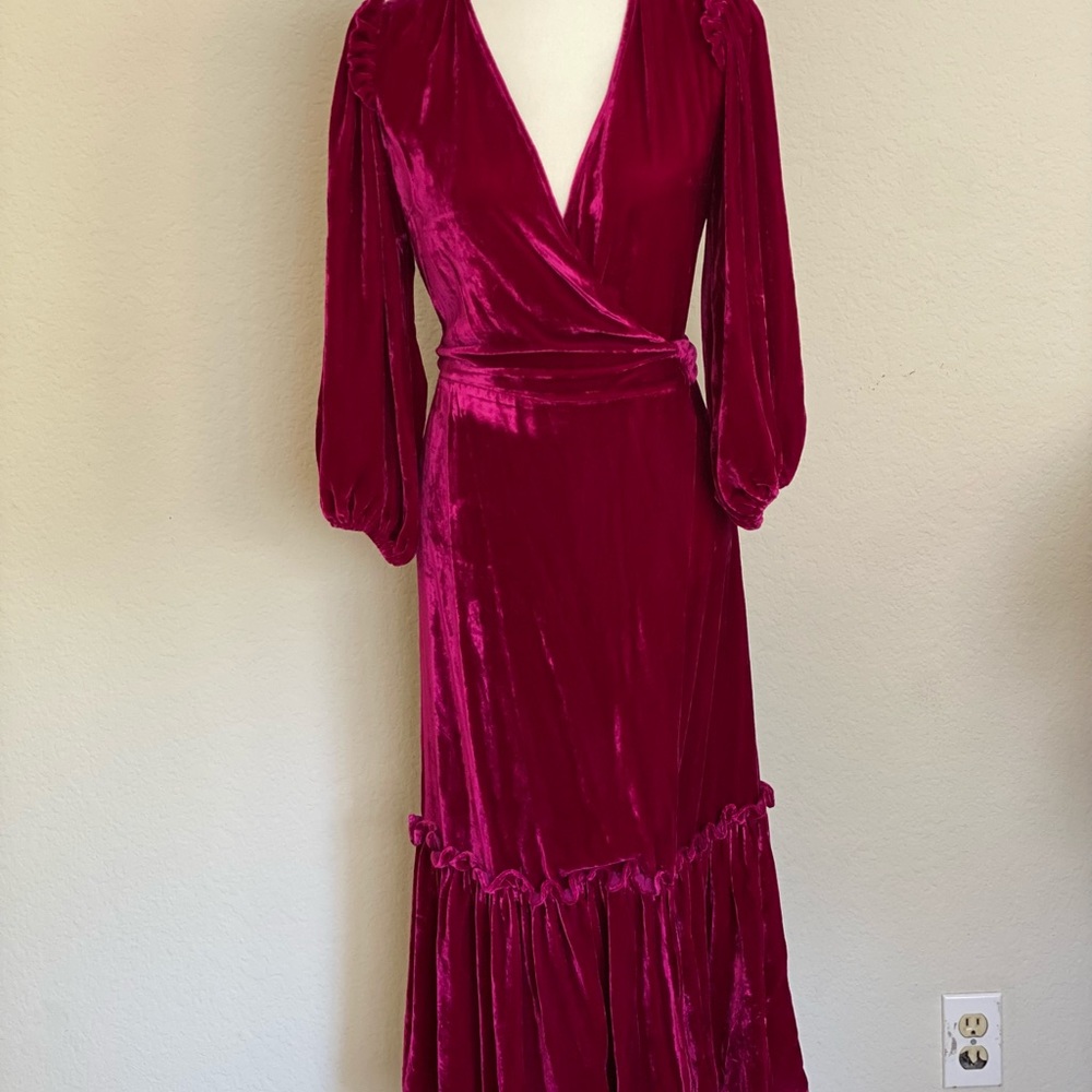 Pink Velvet dress